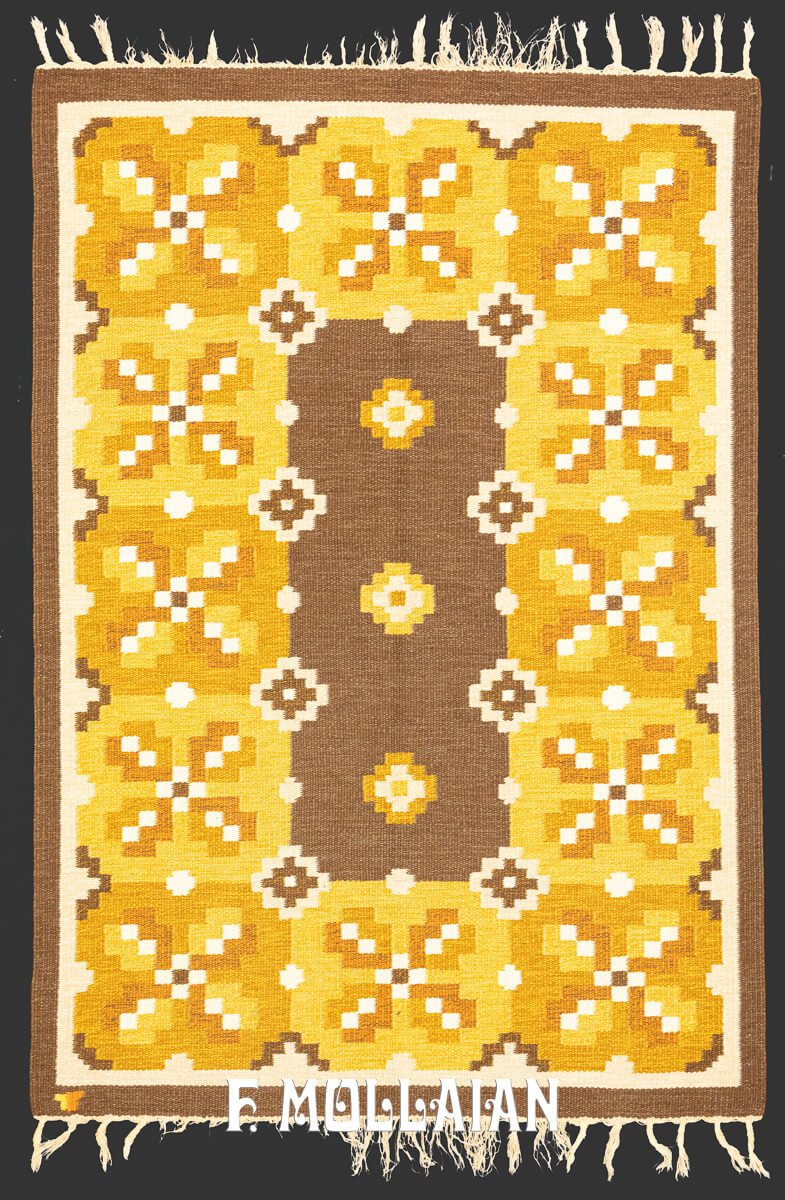 Scandinavian Rug Geometric Design n°:957352